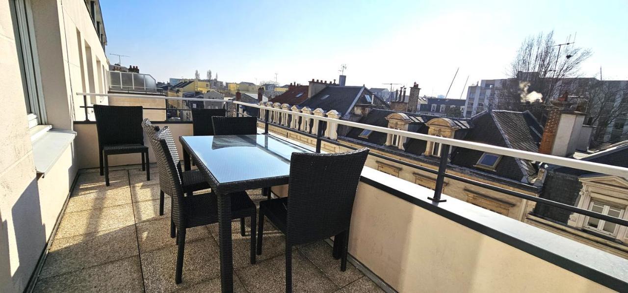 Charmant Appartement Proche Centre Ville Reims Exterior photo